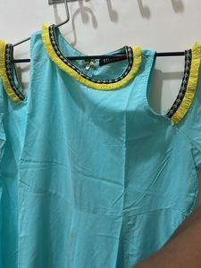 Elegant Blue Ethnic Dress