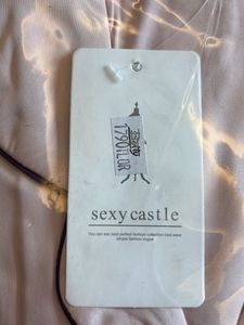 Sexy Castle Satin Pajama Set - Brand New