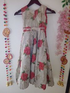 Heavy Partywear Gown With Many Layers