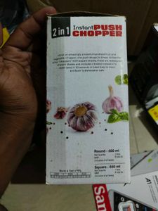 Instant Push Chopper 2 in 1