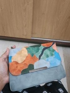 Stylish Multi-Color Crossbody Bag