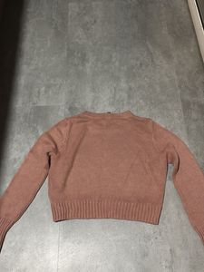Dusty Rose Cropped Sweater