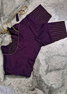 Beautiful Hand Worked Bridal Blouse..size Adjustable 30 to 34
