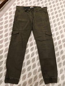 Olive Green Cargo Pants