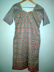 Embroidered Kurta Pant With Dupatta Set(Women&#39;s)