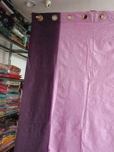 Purple &amp; Lavender Geometric Curtain Panel