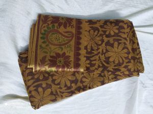 Brown Saree