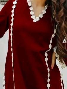 Elegant Purple Kurta Set💜