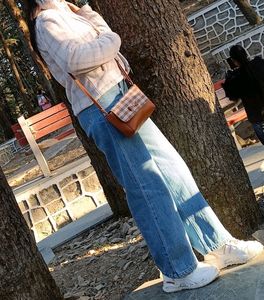 Ice Coloured Wide Leg Jean
