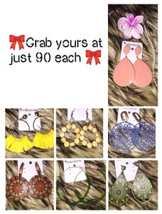 🎀 Fashionable earrings for any occasion 🎀