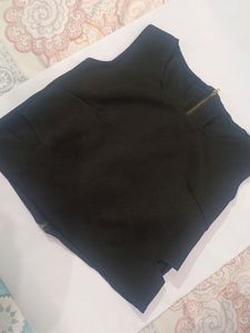 Set Of 3 Crop Ribbed Top