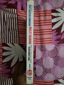 STAFF SELECTION COMMISSION EXAM BOOK