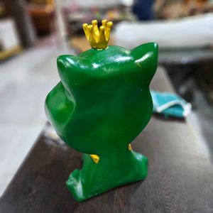 Lucky Big Mouth Cat Storage Green
