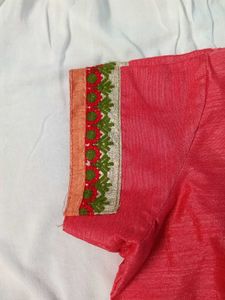 Coral Blouse
