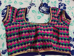 Multicoloured Padded Blouse