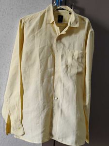 Yellow Cotton Shirt (42)