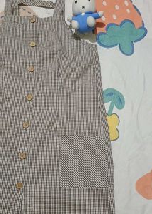 Gingham Pinafore for women