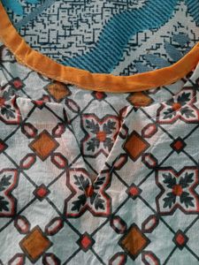 Beautiful Yellow Kurti For Office And Party