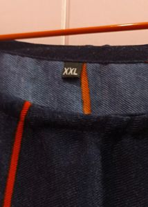 Dark Blue Check One- Piece