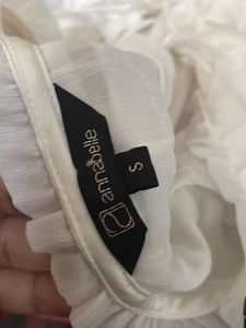 Elegant White Button-Down Top