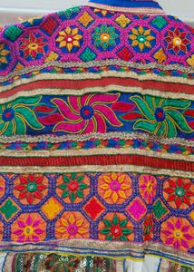 Off White Dhoti With Kurta For Navratri Festival