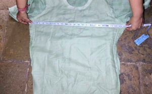 Embroidered Green Kurti