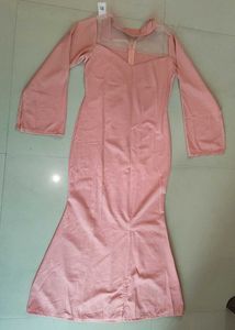 Peach Mermaid Gown