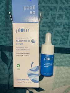 Plum Ricewater &amp; Niacinamide Serum