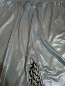 Silver Color Shimmery Leggins