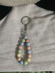 Bead Charm Keychains
