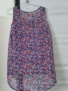 Floral Sleeveless Top
