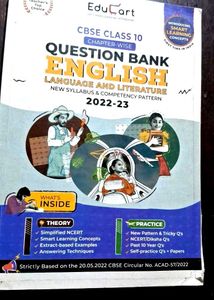 Educart English Question Bank