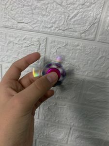 Metal Fidget Spinner With 3D Display Frame 🔥