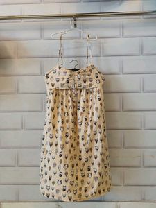 Owl Print Sundress