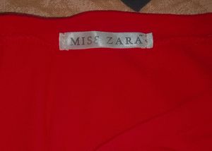MISS ZARA Knot Crop T Shirt🌷💗🌸