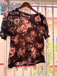 Floral Print Top