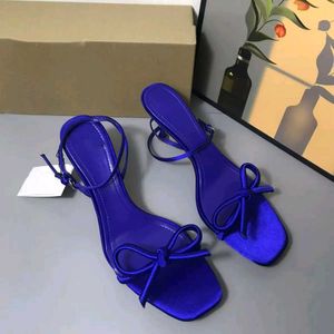 ZARA Blue Heeled Sandals