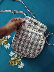 Cute Plaid Crossbody Bag