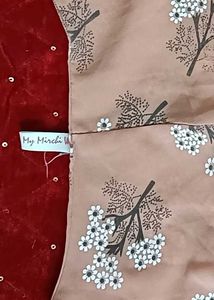 Floral Blouse with Tie Details