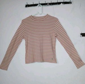 Striped Long Sleeve Top