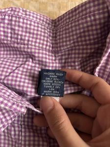 GAP Women Checquered Formal Shirt