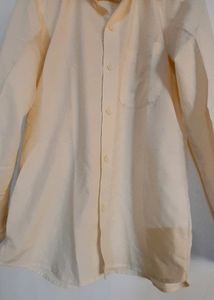 Cream Color Full shirt (MEN&#39;S)