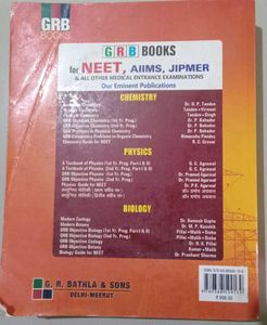 GRB Objective Physics (Class 11 &amp; 12) for NEET