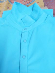 4XL Men Sky Blue New Tshirt