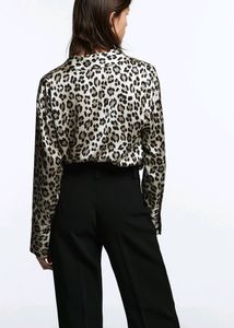 Zara Animal Print Shirt