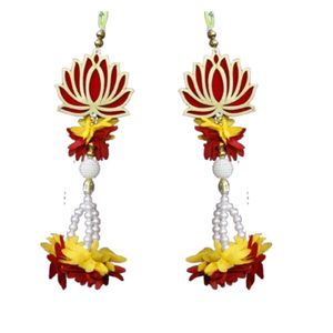Lotus Shaped Latkan for Door or Puja