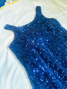 Blue Shiny Party Dress💙