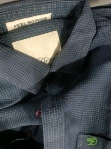 Feel So Free Blue Checkered Shirt