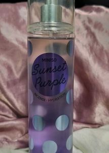 Miniso Sunset Purple Body Mist 🌷