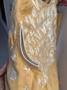 Boho Chic Yellow kurta